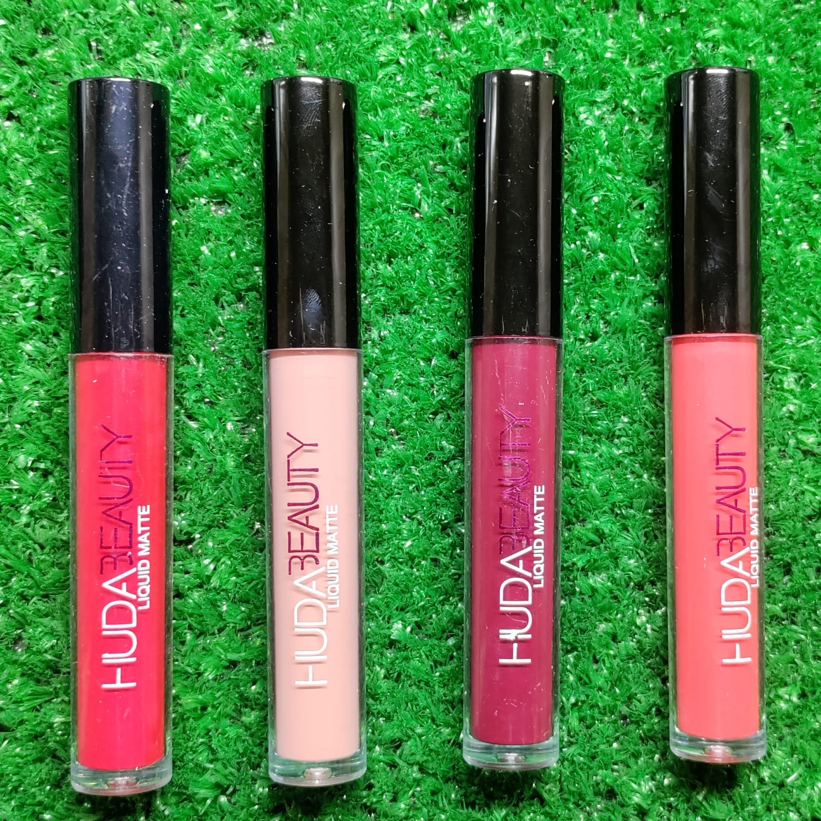 Huda Beauty Liquid Matte Lipgloss for girls (random color) ValueKartPk