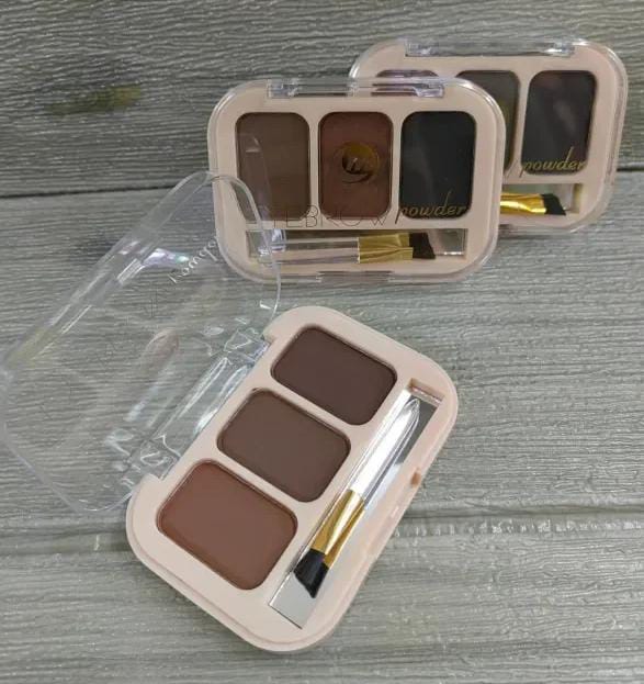 MEIYA EYEBROW POWDER 3 COLORS  Beauty Eyebrow Palette Beauty Eyebrow Palette Brush Inside ValueKartPk