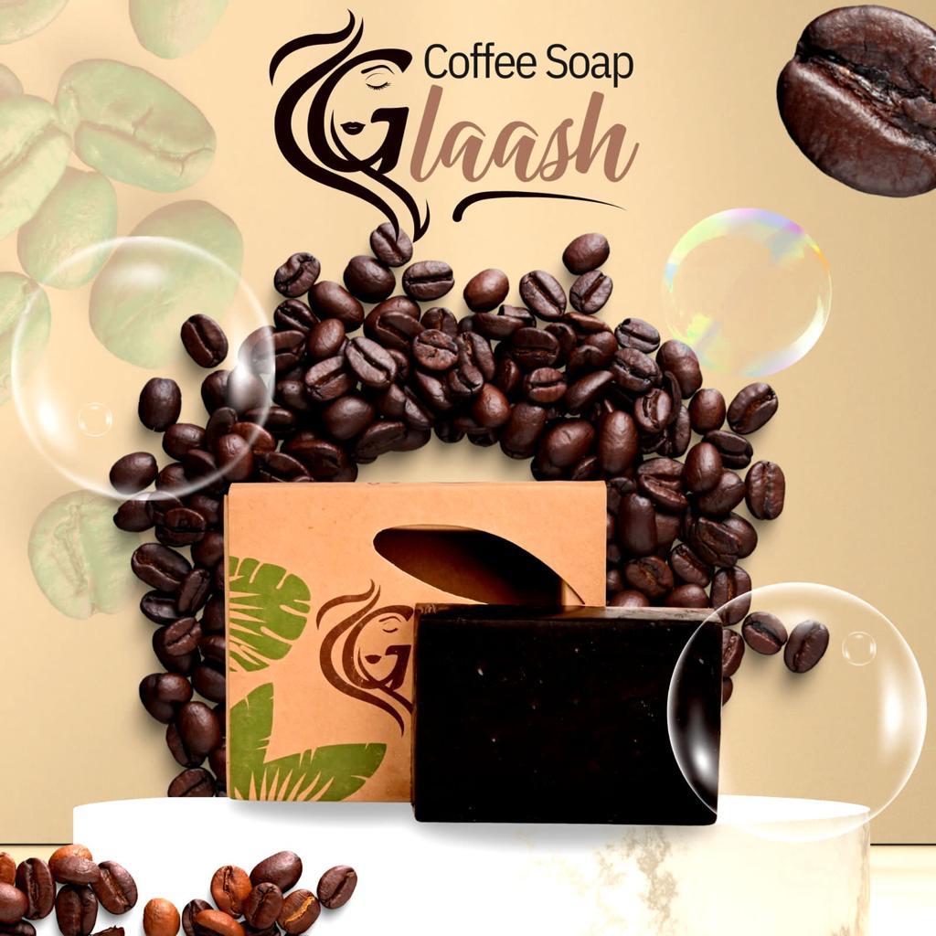 GLAASH COFFEE ORGANIC SOAP BAR 100GM ValueKartPk