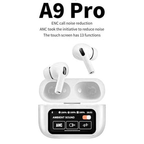 A9 Pro Airpods Pro | Screen Airpods A9 Pro LCD Earbuds ValueKartPk