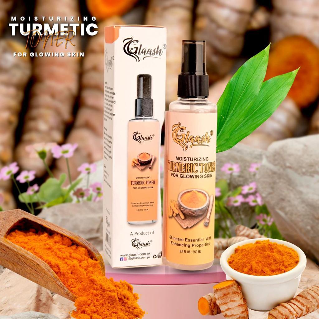 GLAASH TURMERIC TONER FOR GLOWING SKIN 100ML ValueKartPk