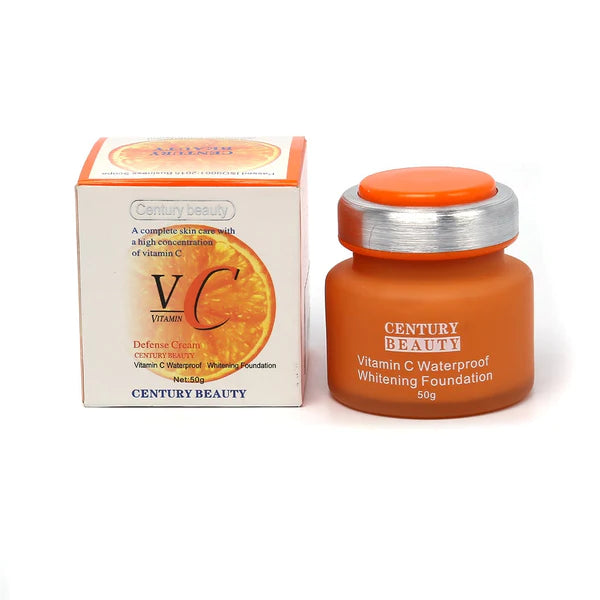 Century Beauty Vitamin C VC Waterproof Foundation Vitamin C 50g - Imported ValueKartPk