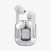 Air31 Earbuds Wireless Crystal Transparent Body | Air 31 Bluetooth Ear Bud ValueKartPk