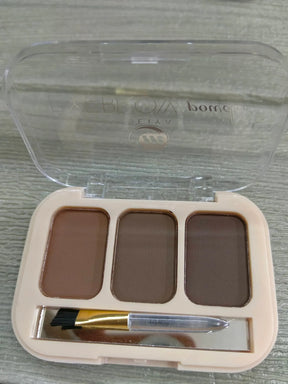 MEIYA EYEBROW POWDER 3 COLORS  Beauty Eyebrow Palette Beauty Eyebrow Palette Brush Inside ValueKartPk