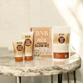 BNB Whitening Rice Extract Bright & Glow Kit ValueKartPk