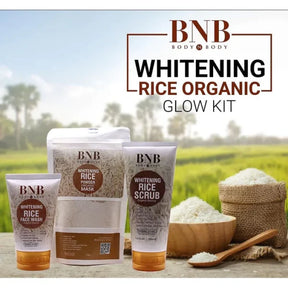 BNB Whitening Rice Extract Bright & Glow Kit ValueKartPk