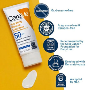 CeraVe 4 in 1 Skincare Kit Night Cream, Sunblock, Cleanser & Serum for Radiant Skin ValueKartPk