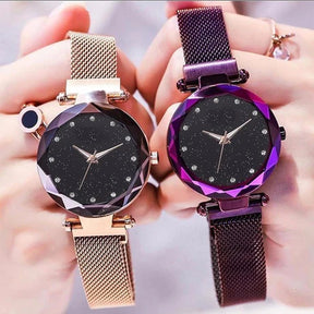 Classy Magnet Chain Elegant Women Wrist Watch (without Box ) ValueKartPk