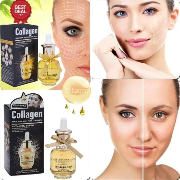 Collagen Anti-aging Serum: Reduces Wrinkles And Boosts Youthful Glow.(40 Ml) ValueKartPk