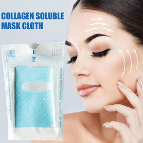 Collagen Soluble Mask Cloth | Anti-wrinkle Moisturizing Face And Lifting Mask ValueKartPk