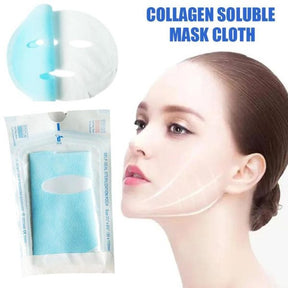 Collagen Soluble Mask Cloth | Anti-wrinkle Moisturizing Face And Lifting Mask ValueKartPk