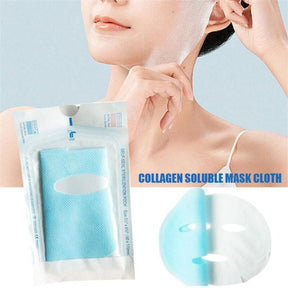 Collagen Soluble Mask Cloth | Anti-wrinkle Moisturizing Face And Lifting Mask ValueKartPk