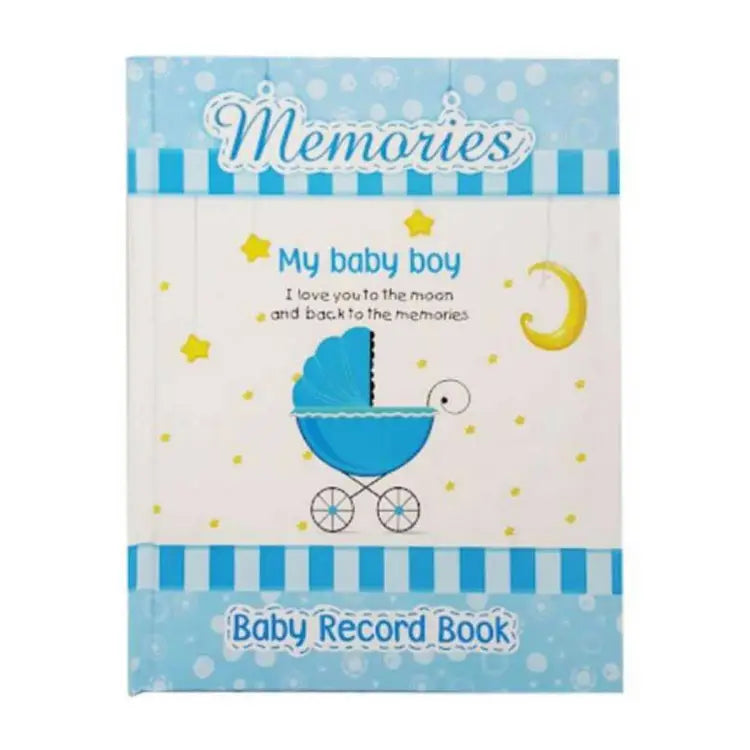 Memories Babies Record Book - My Baby Boy ValueKartPk