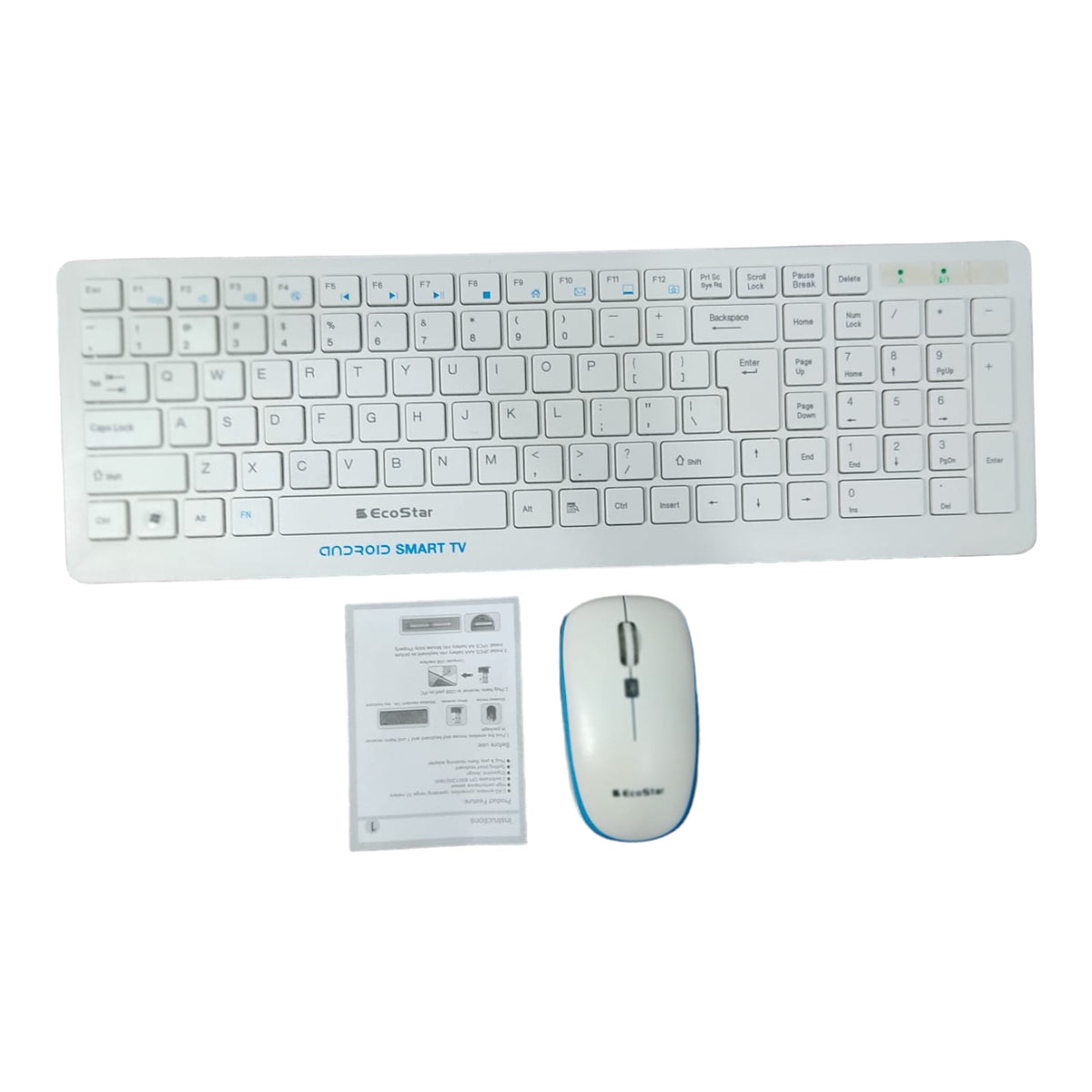 Eco star  Wireless keyboard and mouse (Cell operated) ValueKartPk