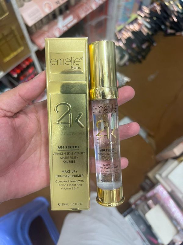 Emelie Paris 24k Gold Age Perfect Makeup+skincare Primer (30ml) ValueKartPk