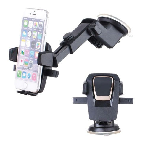 Easy One Touch Mobile Holder Car &amp; Desk Mount / Car Phone Holder Mobile Phone Holder Stand in Car ValueKartPk