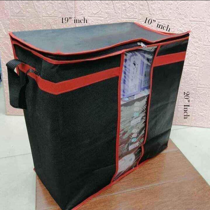 Black Storage Organizer Bag ValueKartPk