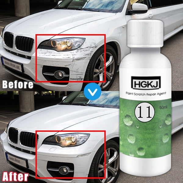 HGKJ-11 Car Liquid Scratch Repair Polishing Agent Paint Scratch Remover &amp; Repair Wax Auto Paint Care 50ml ValueKartPk