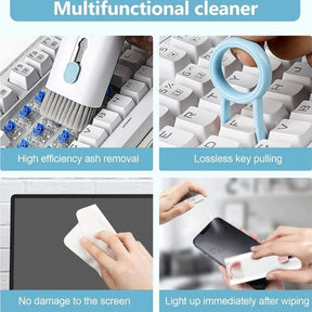 New Headset 7 In 1 Kit Scalable Keyboard Cleaner Brush Earphone Cleaning Pen Cleaner ValueKartPk