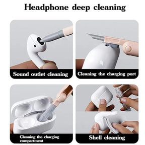 New Headset 7 In 1 Kit Scalable Keyboard Cleaner Brush Earphone Cleaning Pen Cleaner ValueKartPk