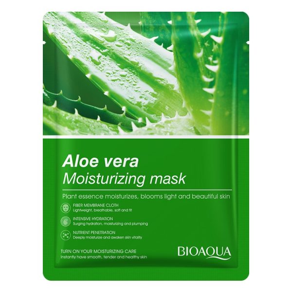 Pack Of 3 Bioaqua Aloe Vera Brighten Skin Face Mask ValueKartPk