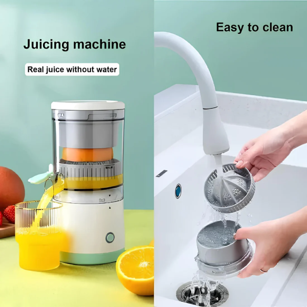 The Electric Citrus Juicer portable electric Orange, Lemon Juicer and Squeezer rechargeable | Juice Blender ValueKartPk