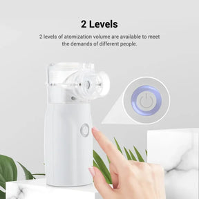 Portable Nebulizer For Asthma Rechargeable Inhaler Nebulizer Machine For Kids And Adults Medical Asthma Nebulizer ValueKartPk