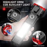 High-power Led Flashlight  Multifunctional tactical hammer For Your Lighting Needs (random Color) ValueKartPk