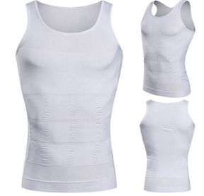 Slim n Fit Body Shaper Vest Shirt - Tank Top Sleeveless Shapewear For Men ValueKartPk