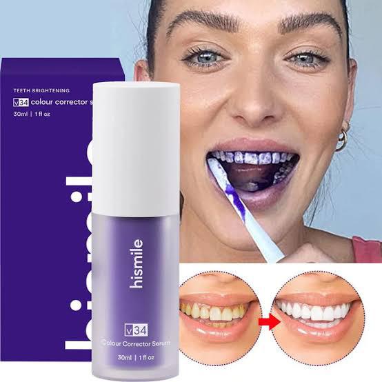 Teeth Brightening Hismiles V34 Colour Corrector Serum ValueKartPk