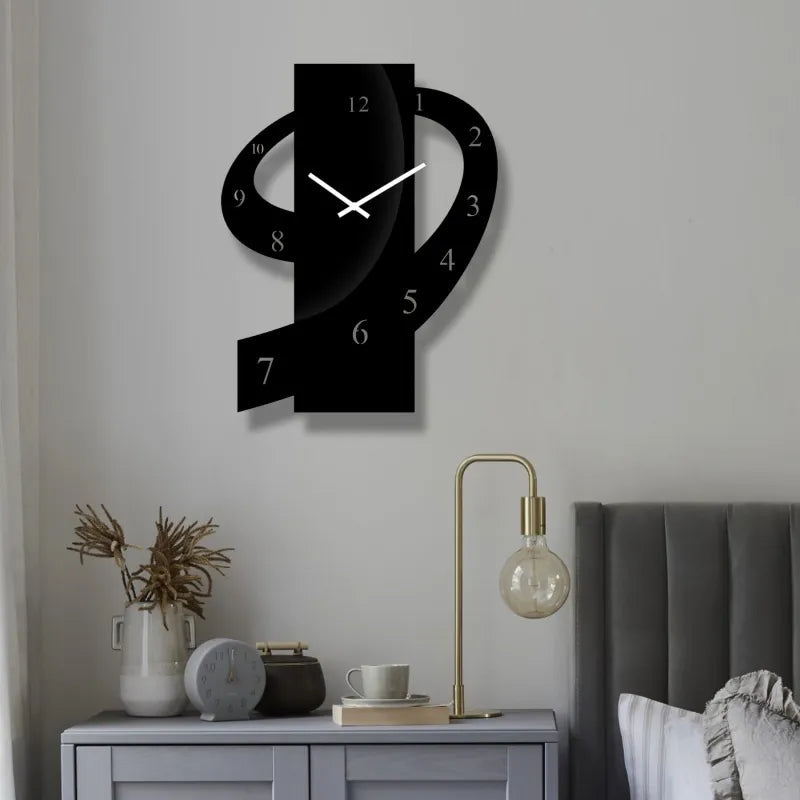 3D Wooden Beautiful Wall Clock ValueKartPk