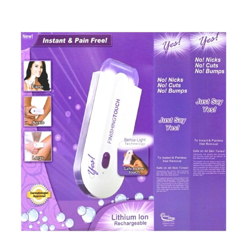 Yes Finishing Touch Hair Remover | Instant Pain Free Face Body Hair Remover Machine ValueKartPk